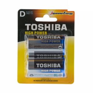 בטריות size D - TOSHIBA