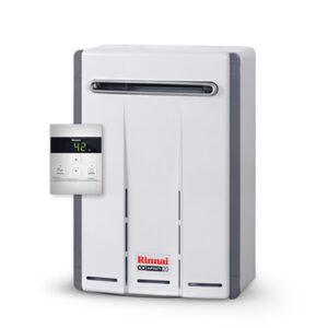 מחמם מים על גז RINNAI 20L - להתקנה חיצונית