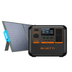 קיט תחנת כוח ניידת BLUETTI AC70P + פאנל סולארי מתקפל BIGBLUE 200W