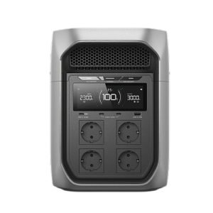 תחנת כח ניידת EcoFlow DELTA 3 Max Plus - הספק 3000W קיבולת 2048WH