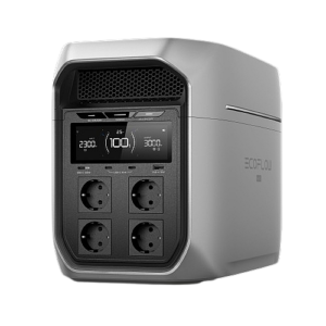 קיט תחנת כח ניידת EcoFlow DELTA 3 Max Plus + פאנל סולארי מתקפל ECOFLOW 220W